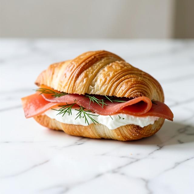 Smoked Salmon Croissant