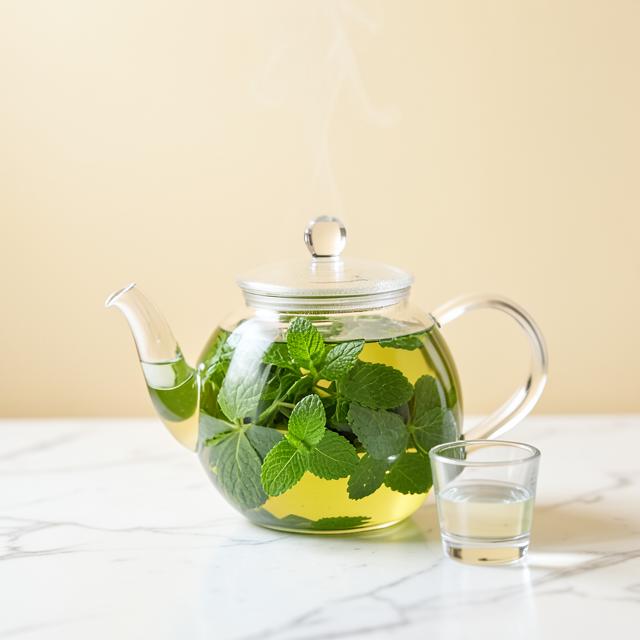 Green Tea with Mint
